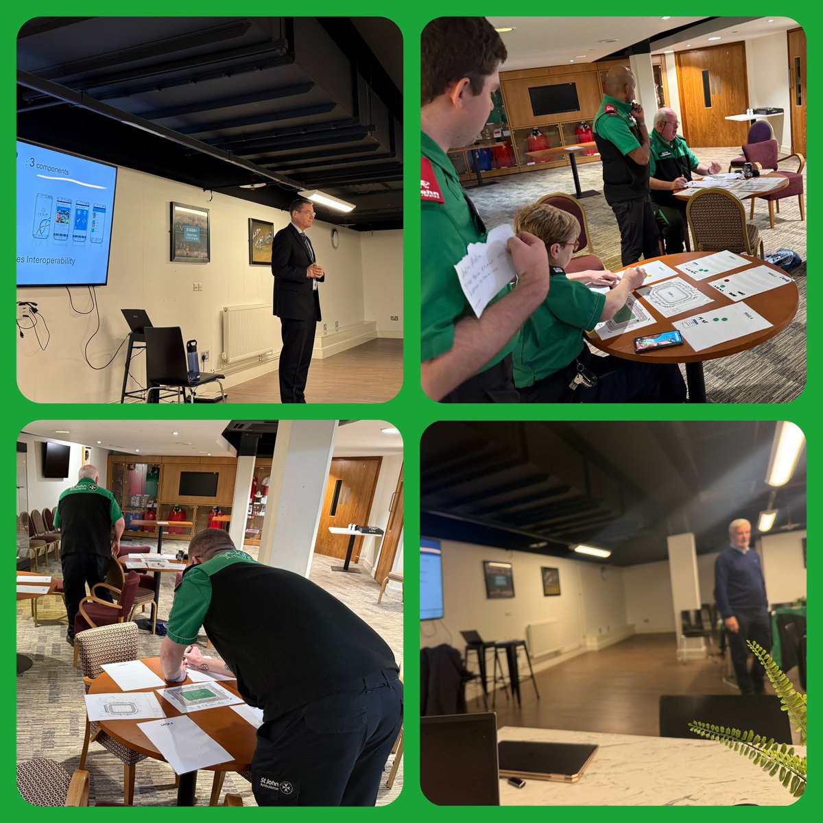 Great day with all the senior team who lead at the Principality Stadium- updates, tours and CPD prior to our first match next weekend.