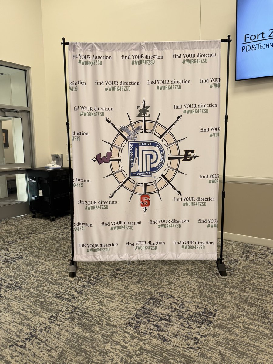 Great morning at the FZ job fair meeting some incredible teacher candidates! #Work4FZSD