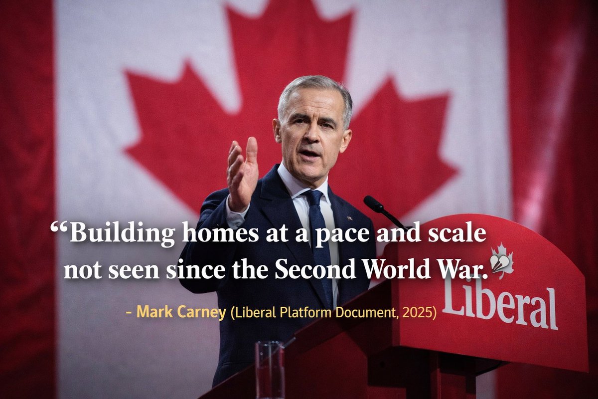 The quote by <a href="/MarkJCarney/">Mark Carney</a> should have read:

“𝗗𝗶𝘀𝗺𝗮𝗻𝘁𝗹𝗶𝗻𝗴 𝘁𝗵𝗲 𝗲𝗰𝗼𝗻𝗼𝗺𝘆 𝗮𝘁 𝗮 𝗽𝗮𝗰𝗲 𝗻𝗼𝘁 𝘀𝗲𝗲𝗻 𝗳𝗼𝗿 𝗳𝗼𝗿 𝟴𝟬 𝘆𝗲𝗮𝗿𝘀”