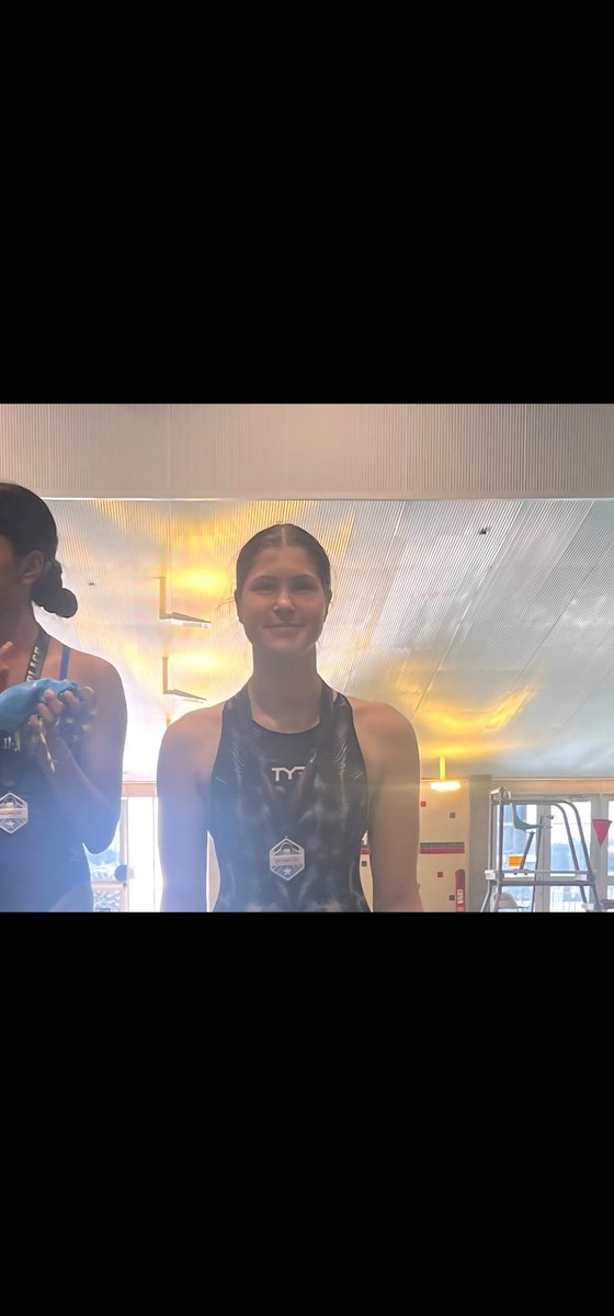 Marta finishes 6th in the 100 breast! Woohoo!