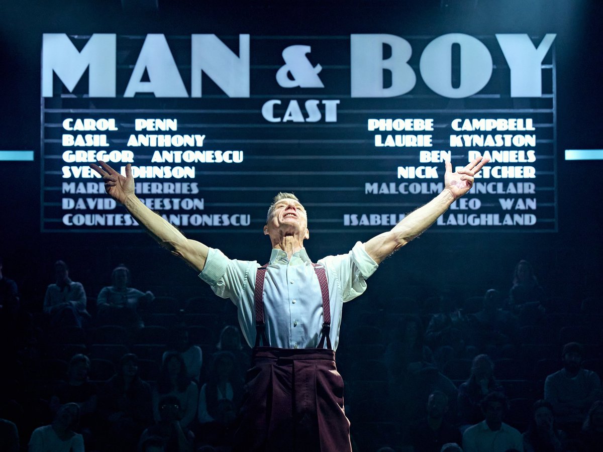 bestbendaniels's tweet photo. Your first look of Man and Boy at the @NationalTheatre’s Dorfman stage, now in previews. The show officially opens on Tuesday, 10 Feb, for the press night.

All photos by Manuel Harlan.

#BenDaniels #ManAndBoy #TerenceRattigan https://t.co/rZUTB29ESB