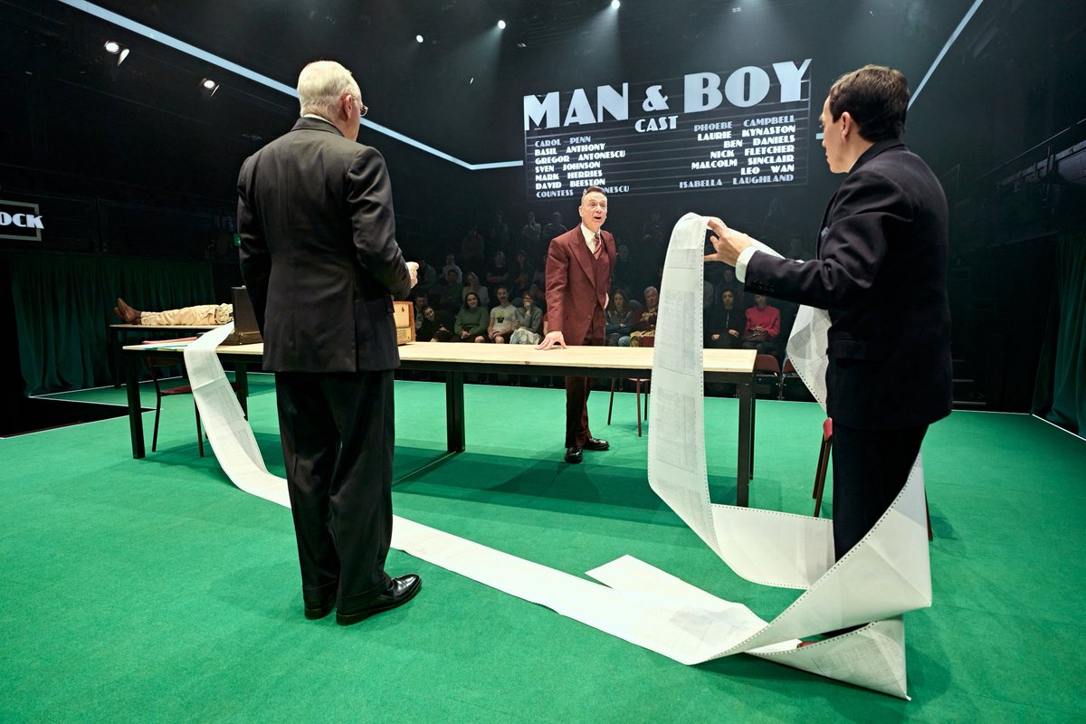 bestbendaniels's tweet photo. Your first look of Man and Boy at the @NationalTheatre’s Dorfman stage, now in previews. The show officially opens on Tuesday, 10 Feb, for the press night.

All photos by Manuel Harlan.

#BenDaniels #ManAndBoy #TerenceRattigan https://t.co/04Rg1tq6YD
