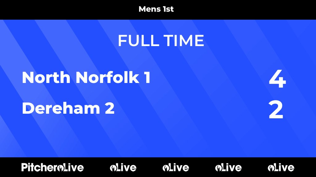 FULL TIME: North Norfolk 1 4 - 2 Dereham 2
#NORDER #Pitchero
northnorfolkhockey.com/teams/183081/m…