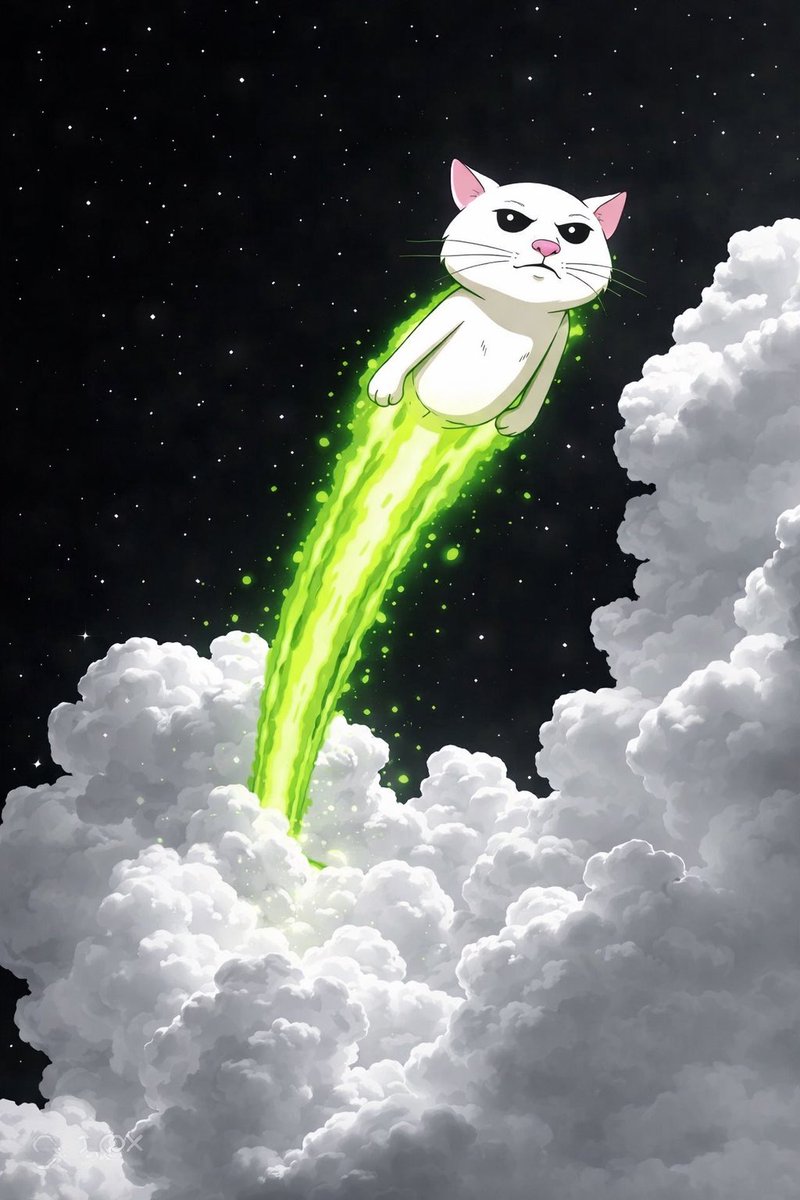 MaybeTheToken's tweet photo. Let the cat out the 📦 and see what happens https://t.co/pmO4zadlUq