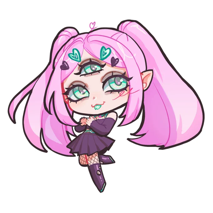 Little Batch of chibi comms done via vgen
