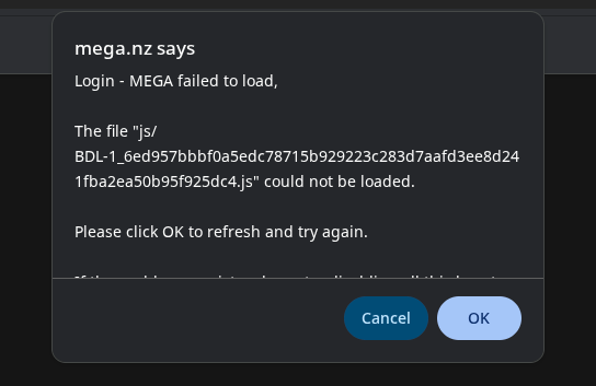 ok, what's up with Mega login?! I had that happening for months
