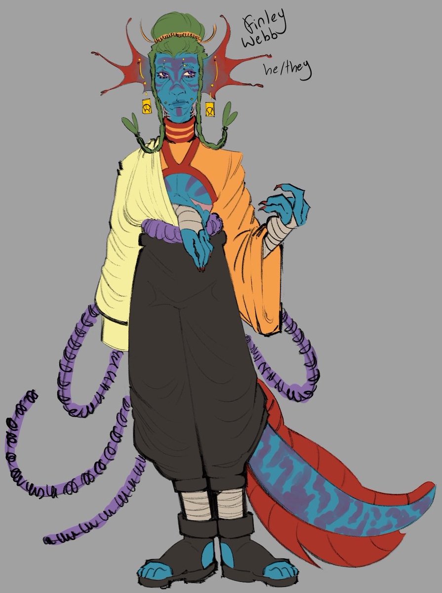 AMothWithAPen's tweet photo. Some recent oc art! Starwars oc Ko qrokut foon and her son Rix, MHA oc rework and a old dnd character ref redraw #digitalart #originalcharacter #originalcharacterart https://t.co/vDDB0ZZiQF