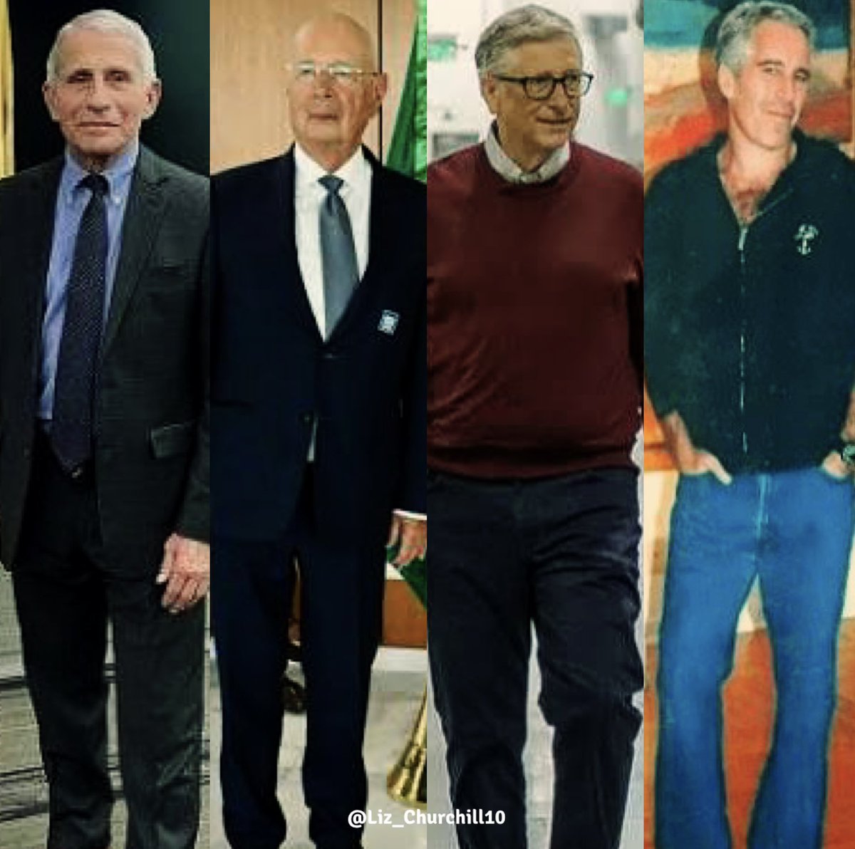 marcell16895275's tweet image. La  #pandemia spiegata semplice ...

Fauci: "Avremo sicuramente una pandemia a sorpresa..."

Schwab: “Il mio libro si intitola Covid-19, The Great Reset…”

Gates: "Organizziamo una simulazione di pandemia..."

Epstein: “Investiamo nei vaccini…”
#covid19
#pandemia