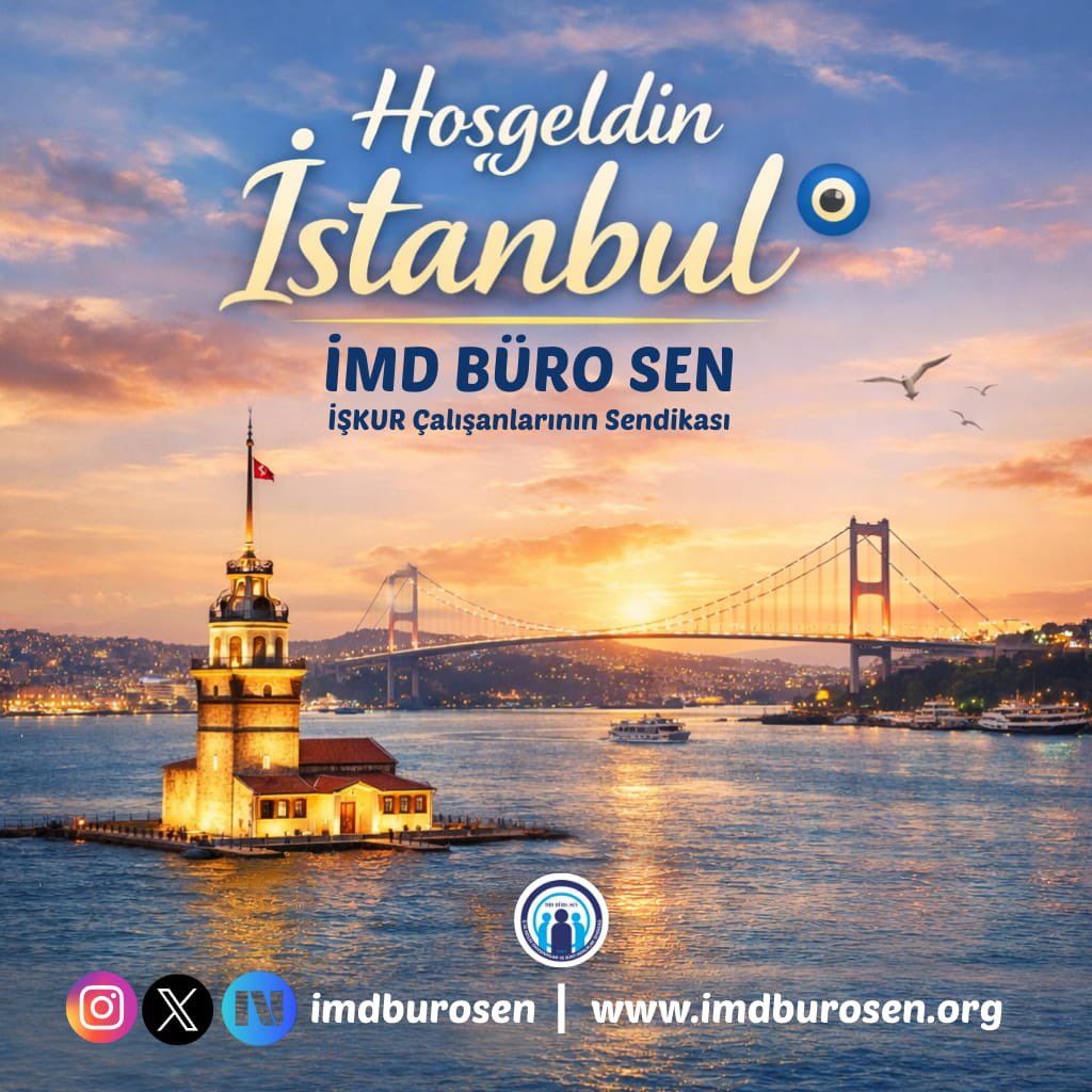 📍 İstanbul Çalışma ve İş Kurumu, en çok üyesi bulunan il müdürlüklerimiz arasına katıldı.

Bu başarı; sahada özveriyle emek veren, birlik duygusunu diri tutan ve sendikal mücadeleyi kararlılıkla büyüten İstanbul İl ve İlçe Yönetimimizin üstün gayretinin bir sonucudur.