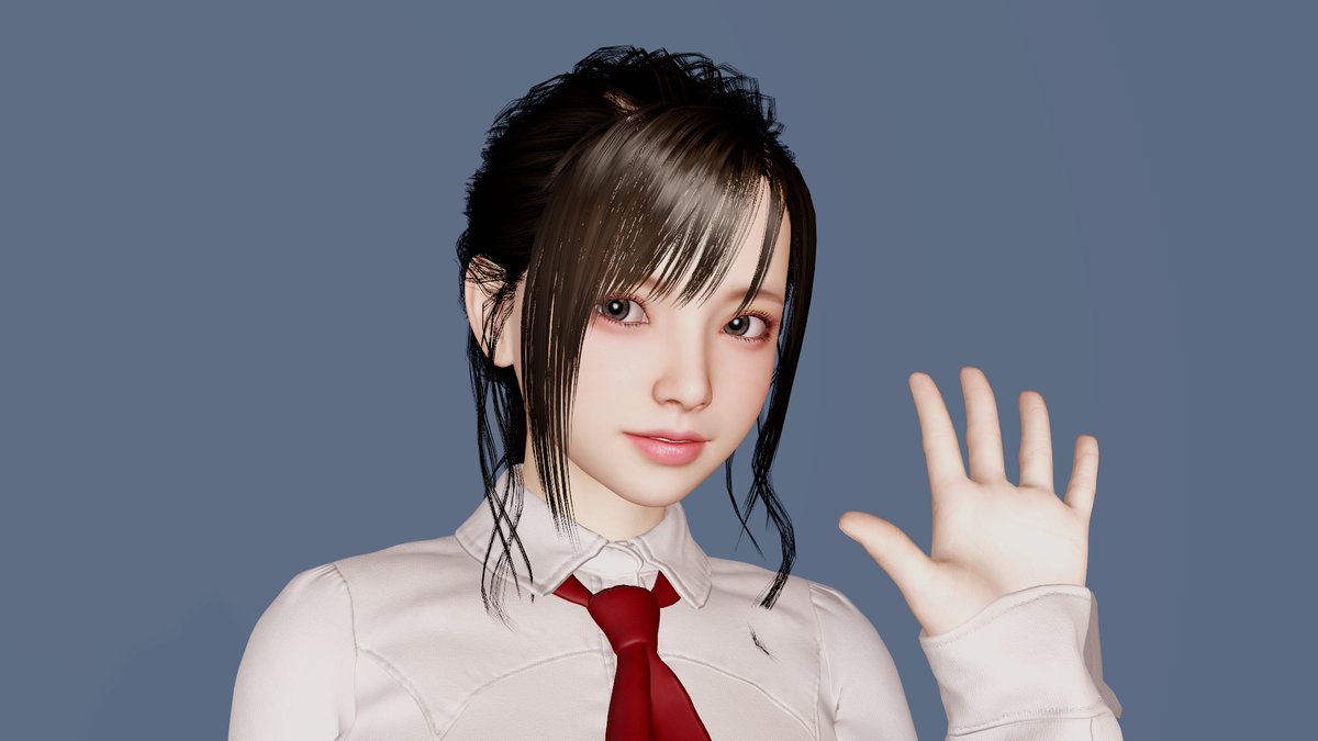 Goodsun91925679's tweet photo. 新しい子です。
ライティングを変えたらテクスチャの雰囲気が変わったので、テクスチャの調整もしました。
適当に写真を撮って、また後日調整します。

#Vam #VirtAMate #3DCG https://t.co/shLRR13pWT