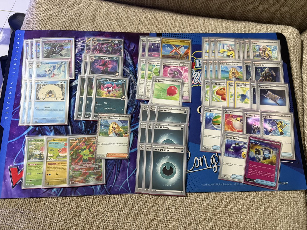 Placed 35th at today’s UBL was 4-0, 5-1 at one point before I started bricking 😓 changed the list from last weeks UBL adding keycards like E Swich, Tatsu and the card everyone told me NOT to play but played a vital role in today’s run, Maractus 🥰

Run it back tomorrow!