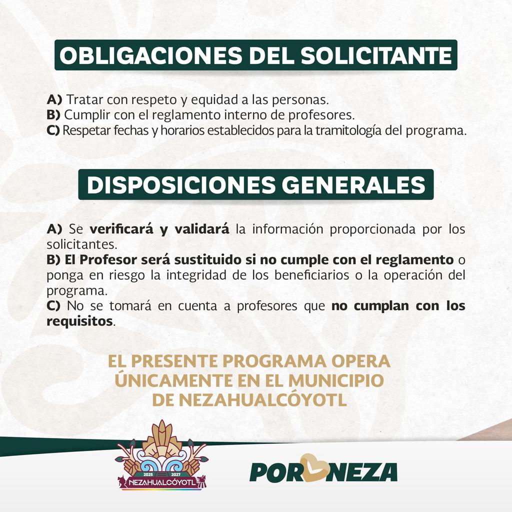 Adolfo_Cerqueda's tweet image. Buscamos a profesoras y profesores para impartir el curso de preparación para ingreso a nivel medio superior y superior 👩🏻‍🏫👨🏻‍🏫

Así es, mi gente, aquí les dejo los detalles de los requisitos para participar en esta convocatoria tan importante para que nuestras y nuestros…