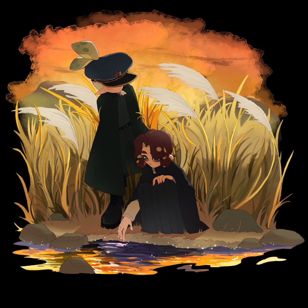 Along the river 
#cuttletavio #Splatoon