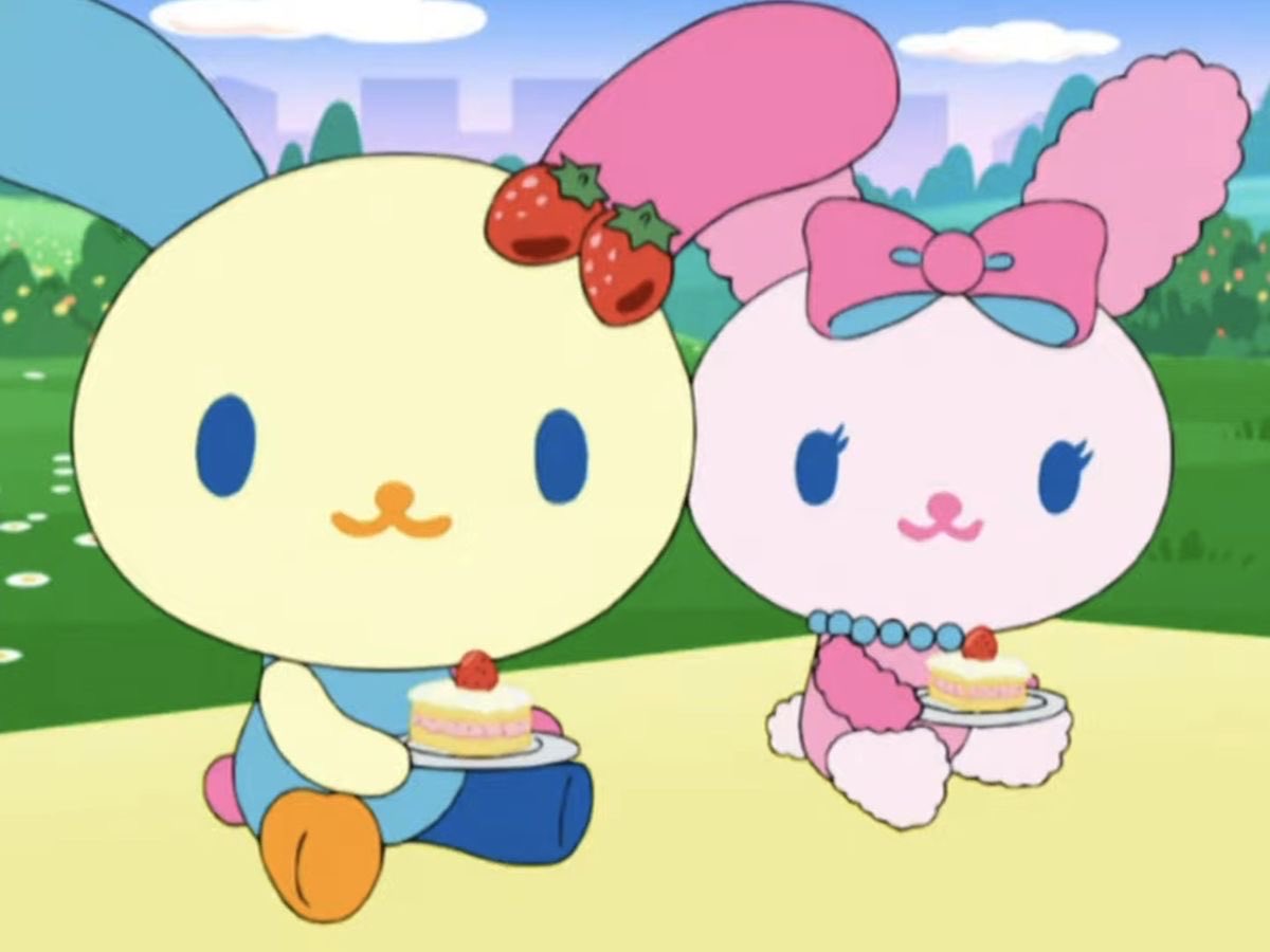 sanriodaily's tweet photo. usahana and her friend sakura 💫 https://t.co/Gs6i1R5ZtZ