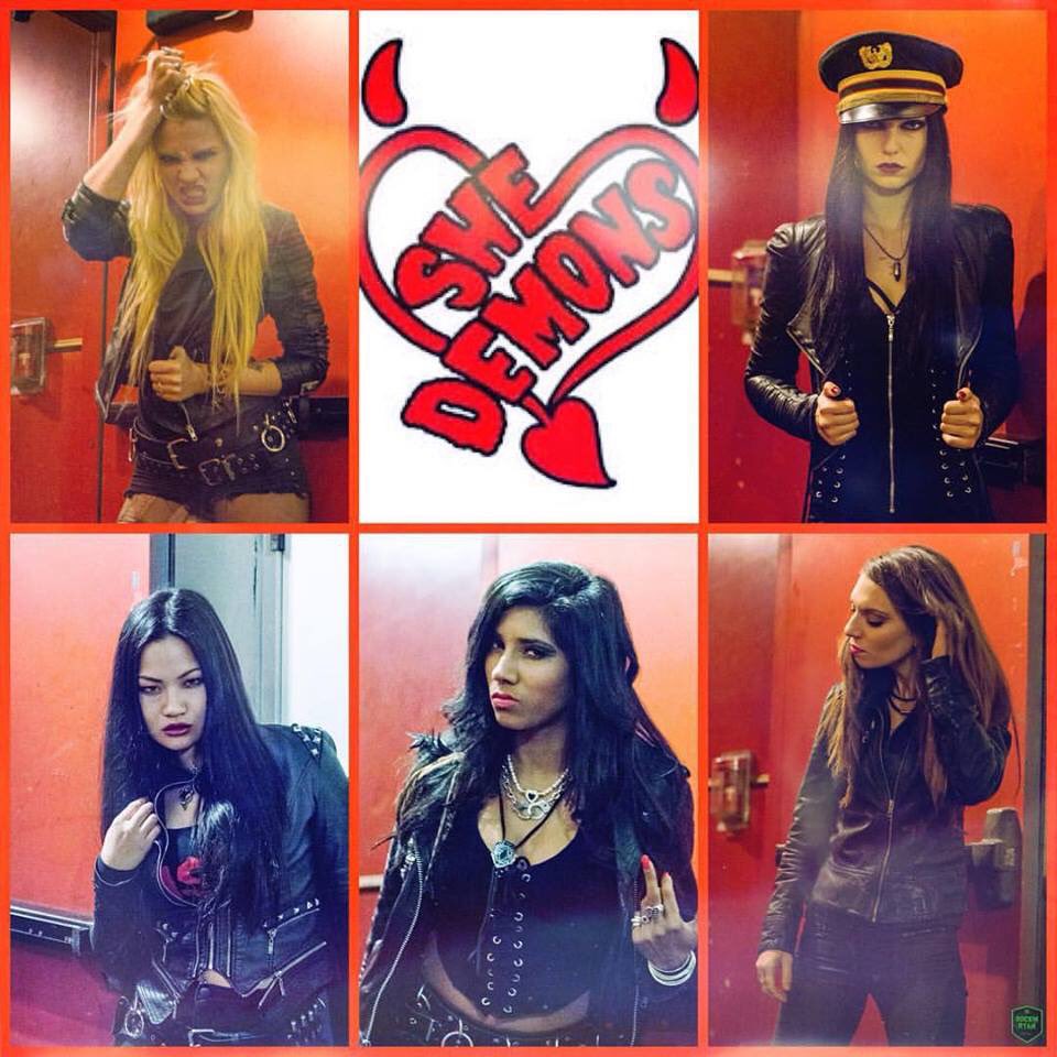 HebroRican's tweet image. Frontwoman: @priyapandaxo of @diemonds and #SheDemons