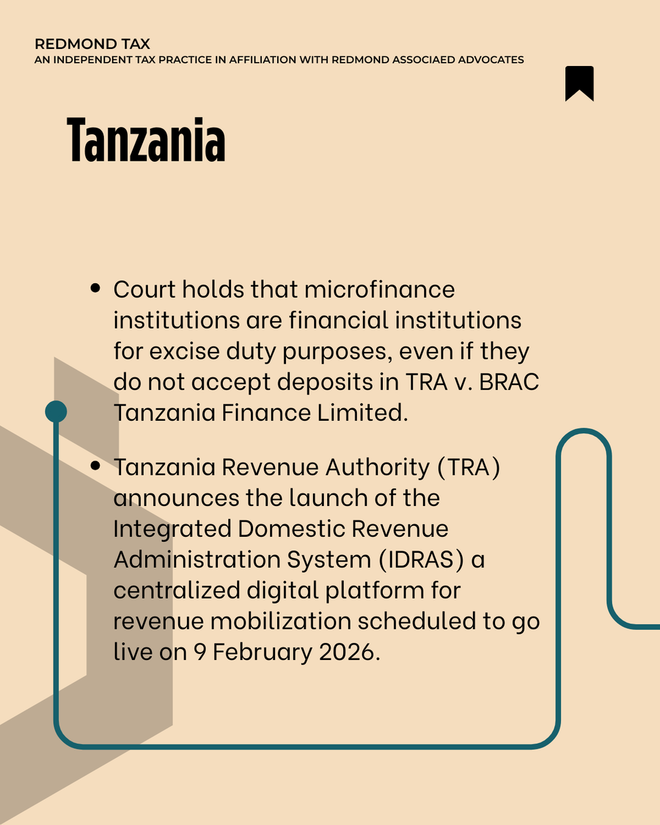 AlfredHabaasa's tweet photo. As the norm, we have curated key East African tax headlines that defined the business landscape this week. Stay ahead of the shifts shaping the region’s fiscal future with our #REDMONDTAXMonitor. Find details at https://t.co/Fh5vvGrKfB
#UgandaTaxAdvisory #UgandaTaxCompliace #InternationalTax