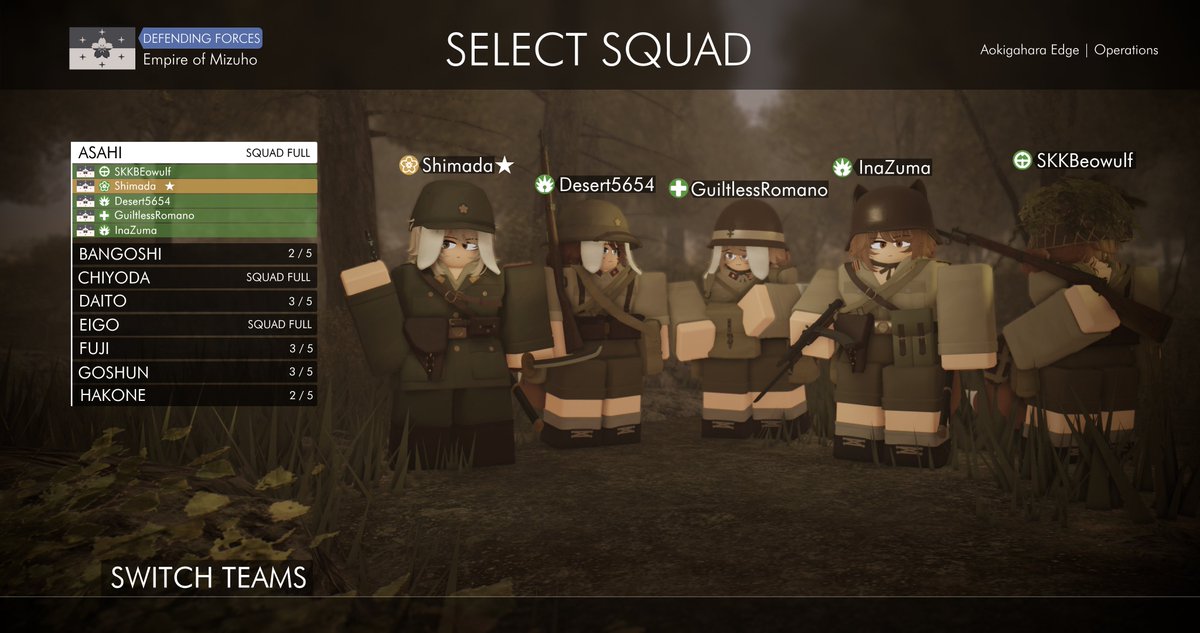 Haarinala's tweet image. Hiiii i'm back

A friend gave ideas to do battlefield-style stuff so.. I ended up doing this. It's not exactly 1:1 but that's all I can do.

Original intent was just simple poses featuring the summer uniforms.