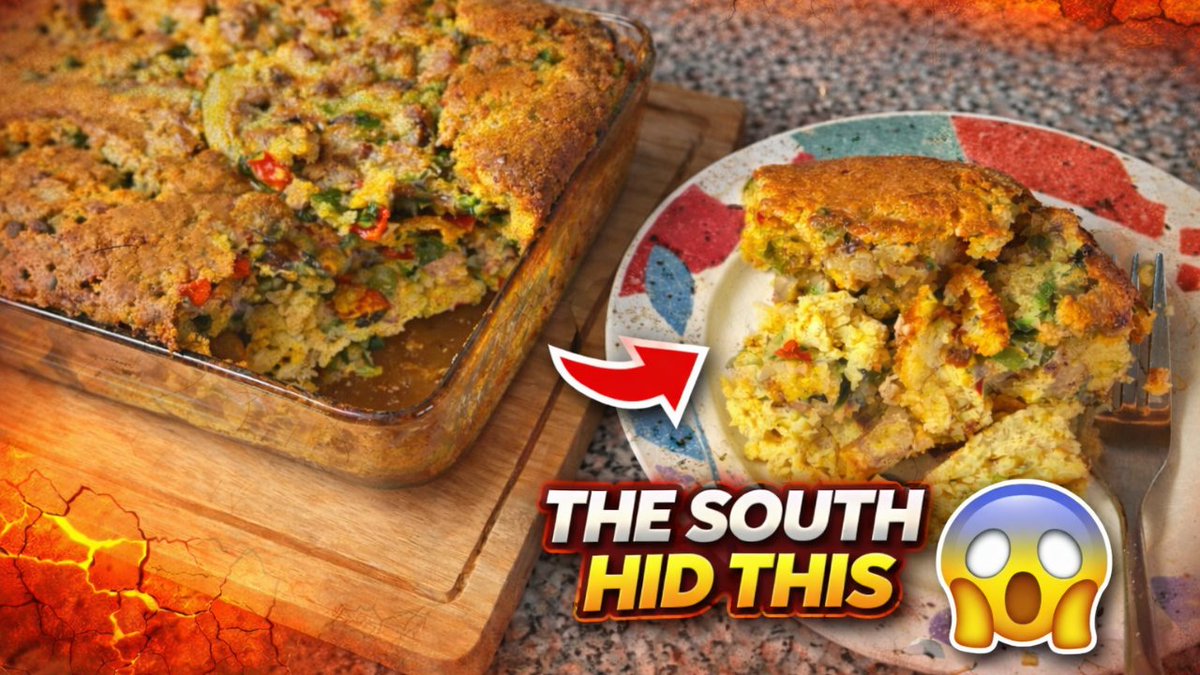jumpininthepot's tweet photo. THE SOUTH is hiding this one 😱
This Southern Cornbread Breakfast Casserole is easy, budget-friendly, and perfect for breakfast or brunch.
Save it. Share it. Try it.
👉 New video on YouTube now LINK BELOW!!🍳
https://t.co/PSfEO9m3LU

#jumpininthepot #SouthernCooking #BreakfastCasserole #CornbreadRecipe #SouthernFood