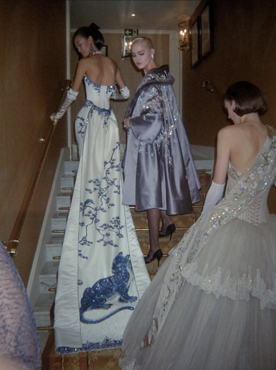 4jendoki's tweet image. Backstage pics 📸
Miss sohee ss26 couture