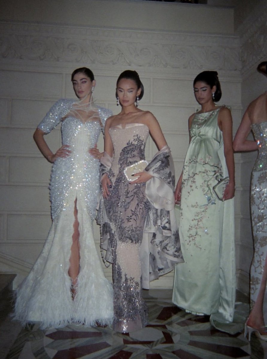 4jendoki's tweet image. Backstage pics 📸
Miss sohee ss26 couture