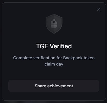 Are you ready for <a href="/Backpack/">Backpack 🎒</a> Szn?

The TGE is closer than ever =)