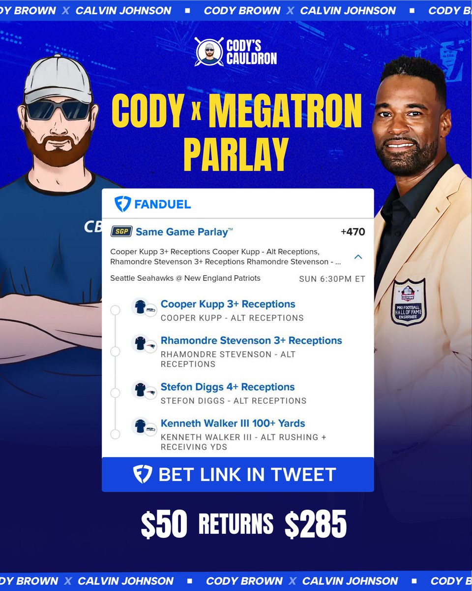 Cody Brown Bets tweet media