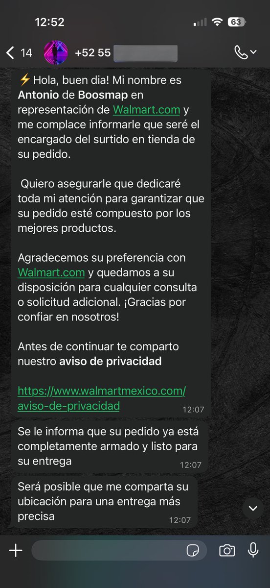 __almaluna's tweet photo. @WalmartMexico Se supone que mi pedido ya estaba armado y listo para ser entregado y a las 5 minutos recibo una llamada del mismo número, diciéndome que mi pedido no podía salir de tienda porque mi pago no se realizó. Cuando a mí sí me hicieron el cargo a mi tdc. https://t.co/9u0iwgOtaN