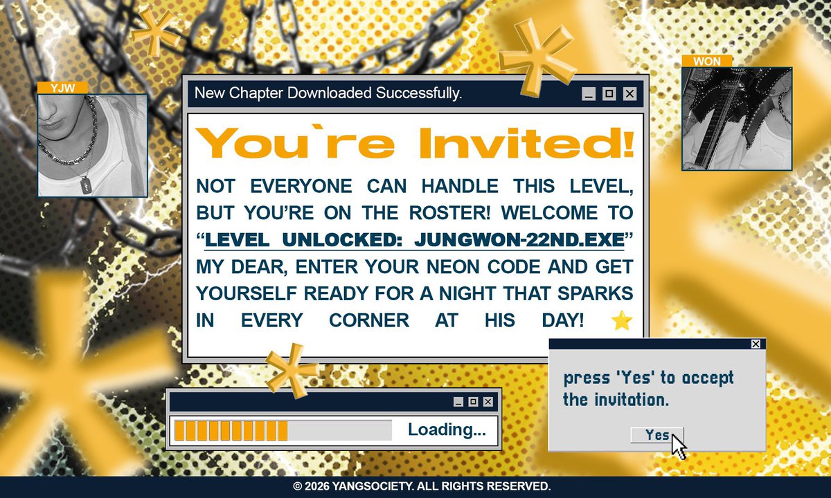 Access guaranteed! Walking into the new level of 𝗝𝘂𝗻𝗴𝘄𝗼𝗻’𝘀 𝟮𝟮𝗻𝗱.𝗲𝘅𝗲 with bracing vibes within. I, Sabil am ready to continue the new episode and bring out the thrill. 💥