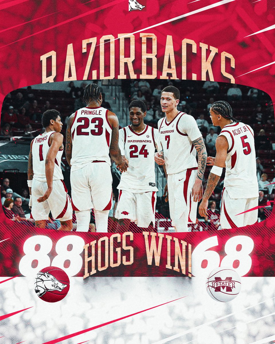 Arkansas Razorbacks Men’s Basketball 🐗 tweet media