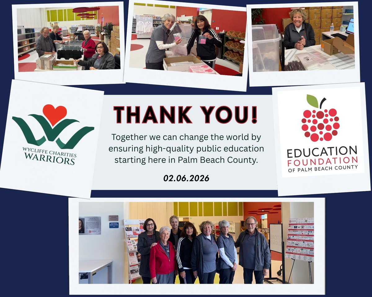 EducationFdnPBC's tweet photo. We had a wonderful time hosting the @WycliffeCharities as they volunteered with us. This long-standing partner has been incredible to work with and is always eager to give back to the community. https://t.co/1QzKfWcf2d