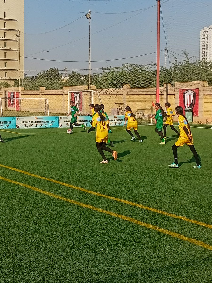 inspak's tweet photo. Action from Group Stage of Women Empowerment Cup - organized by Inspire Pakistan and Karachi United with support of GIZ to provide opportunities to talented female footballers of Karachi a platform to showcase their talent. https://t.co/e4rfkCxo4Q