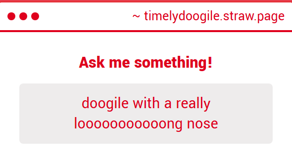 timelydoogile's tweet photo. day 26 - looooong nose https://t.co/QNrgQWyMqe