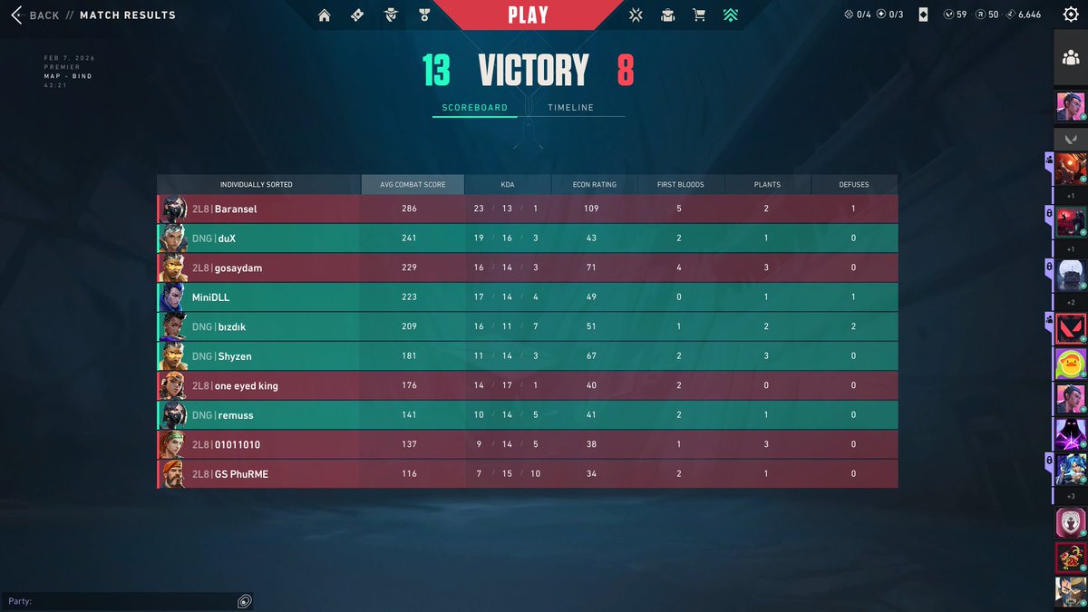 teamdenight's tweet image. PREMIER 4. HAFTA

13-8 @2L8VAL 
13-8 @NEANLATIONBOLM 

Rakiplerimizi tebrik ediyoruz,  
Önümüzdeki haftalarda görüşmek üzere.