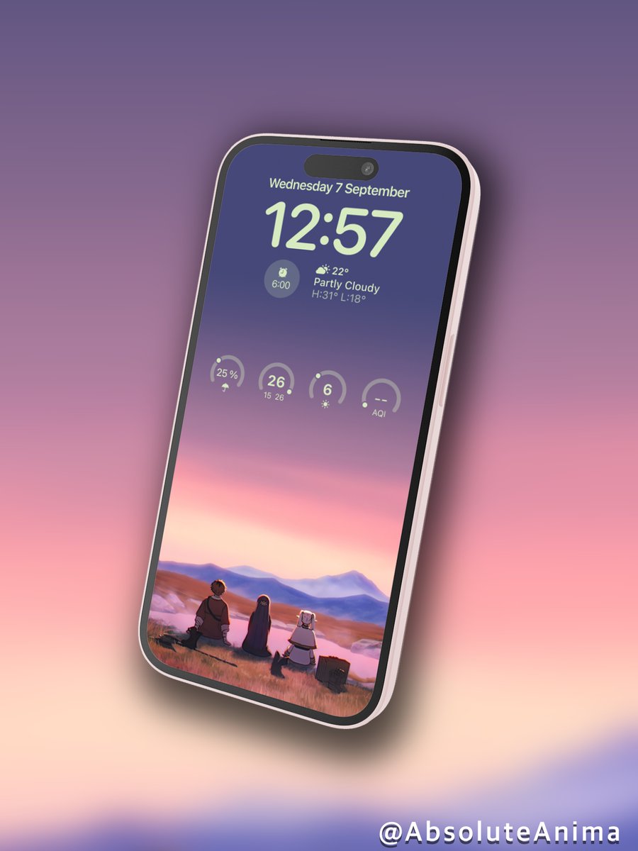 AbsoluteAnima's tweet photo. Grab this stunning wallpaper from Frieren S2 Ep.3!

💙Perfect iPhone or Android
✨4K

#frieren https://t.co/JaQtdDial6