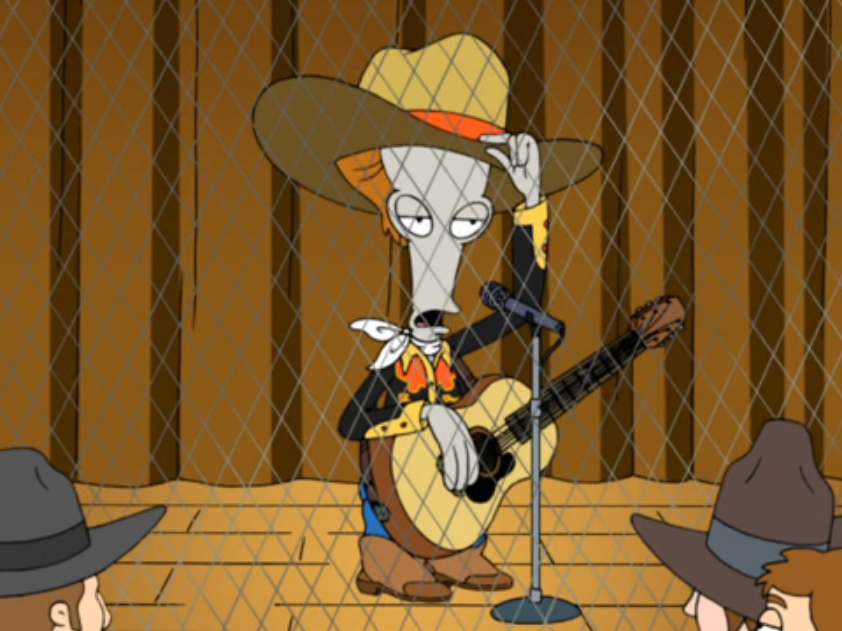 Cuss Mustard from "Gorillas in the Mist" #AmericanDad