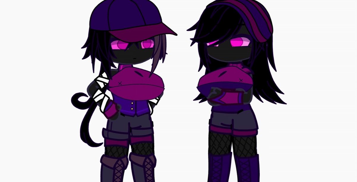 Regular enderwoman (right) and not regular enderwoman (left)
She's different lol   

#gacha #gachaheat #gachaclub #gacha18 #gachansfw #gachamod