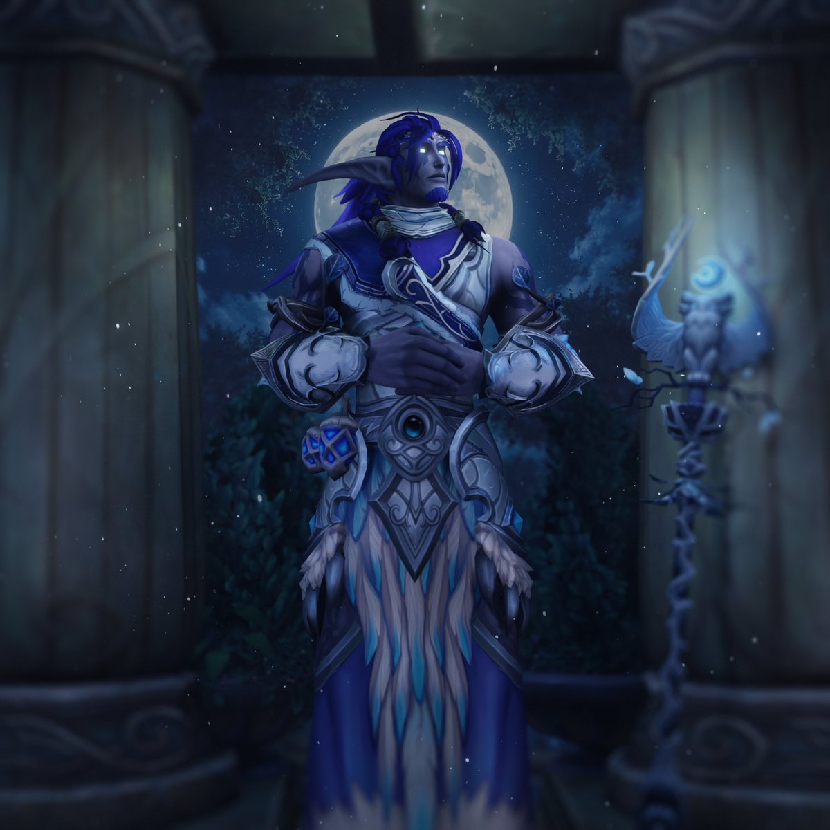 Liandrix Lun'Ethyl. 🌙

#WoW #worldofwarcraft #warcraft #3D #SFW #kaldorei #druid #priest #nightelf #elf