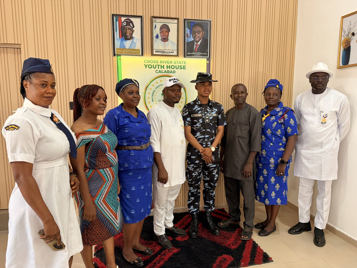 Today at the Cross River State Youth House Calabar 
To further strengthen the ongoing partnership with the National Youth council of Nigeria-CRS

Youth are the backbone of effective policing.