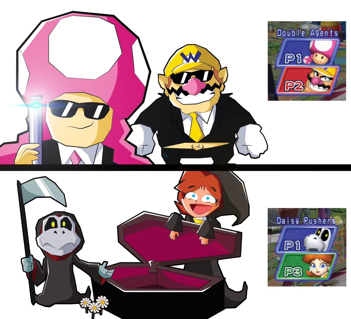 Side quest Mario Party teams