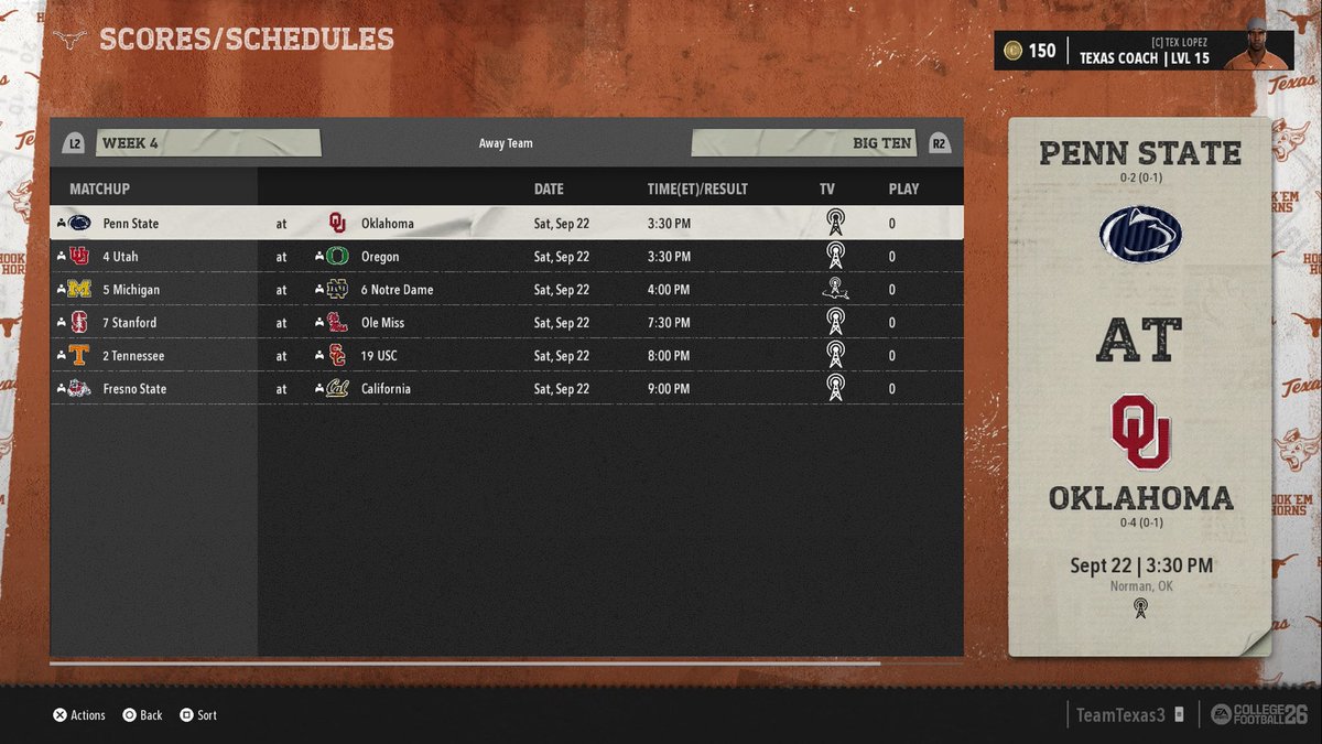 GRIDIRON NCAA 26 League Office tweet media