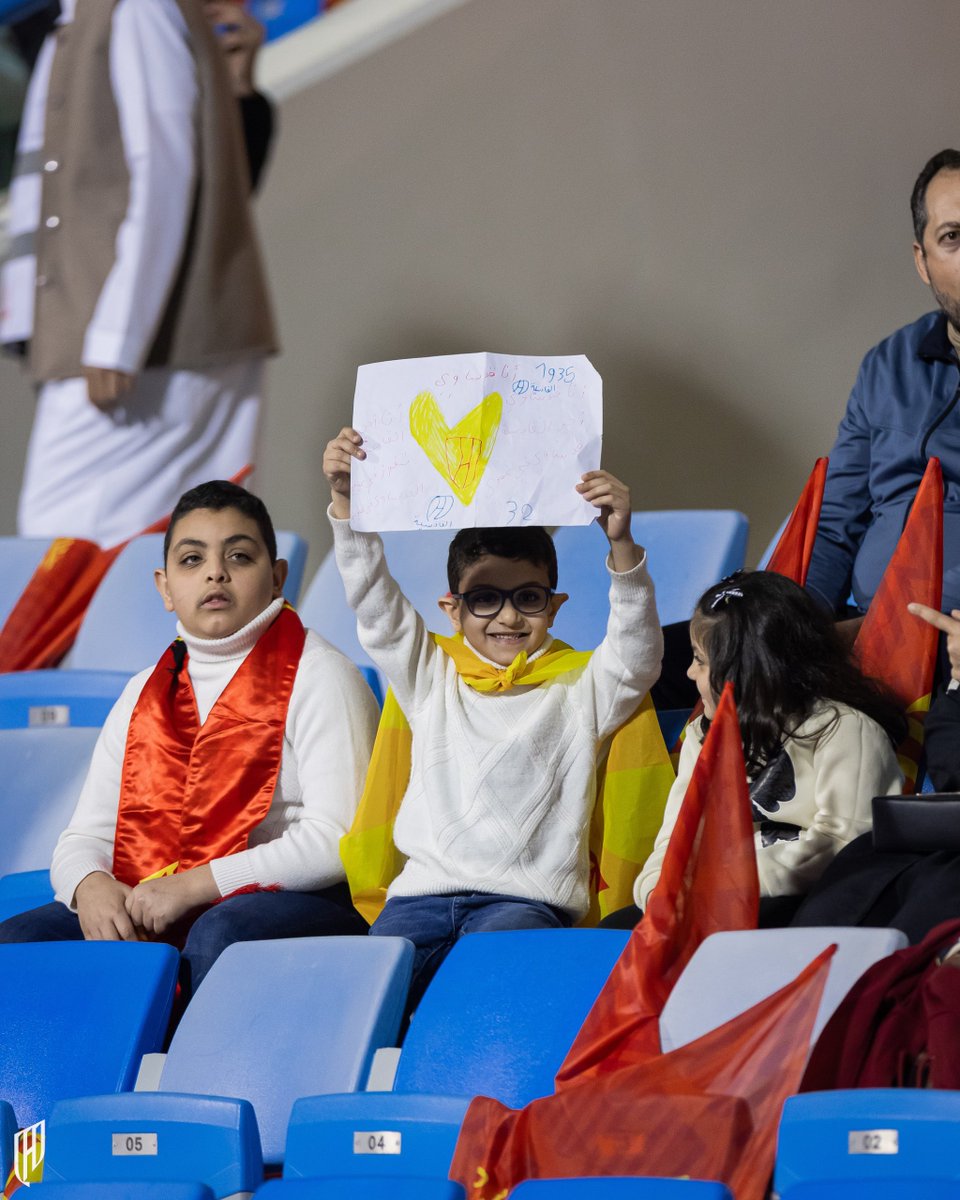 تفاصيـل مدرجنا كمّلـها وجـودكم ❤️🤩​
​
#القادسية_الفتح | #دوري_روشن_السعودي