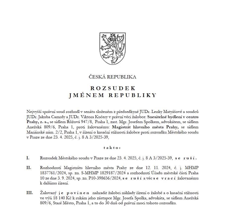 Snesitelne's tweet photo. Vážení sousedé,

NSS nám dal za pravdu a odmítl rozhodnutí ÚMČ P10 potvrzené MHMP i MSP. 

Žalovaný tvrdil, že nelze poskytnout adresní místa a počty lůžek, ze kterých je vybírán místní poplatek z pobytu, neb by to odhalilo majetkové poměry.

Petr Městecký
Předseda výboru spolku https://t.co/AWAWa54Zde