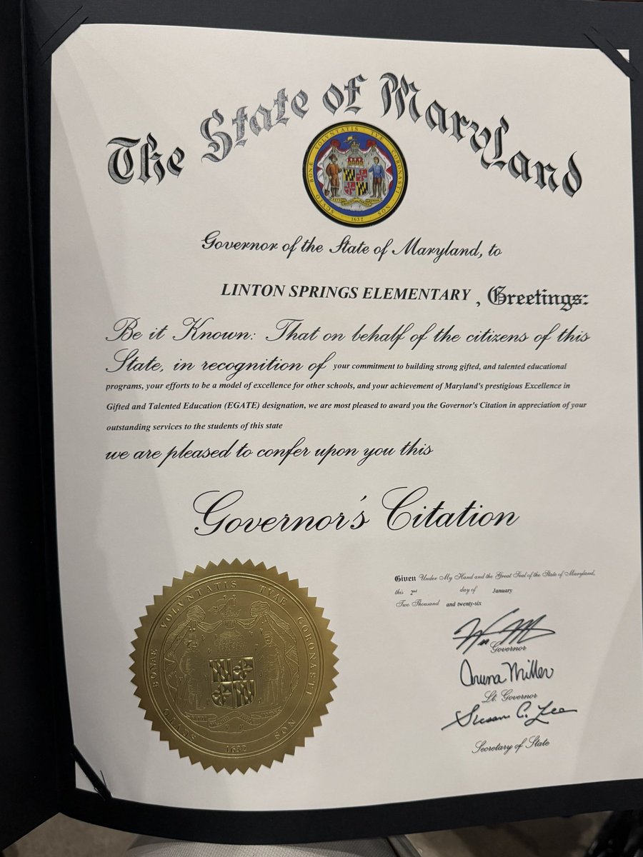 Linton Springs Elementary School tweet media