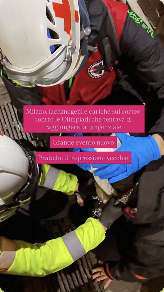 Ormai i lacrimogeni non sono usati per ordine pubblico, ma come enormi proiettili sparati addosso per spaccare teste. A questo aggiungiamo che gli hanno dato via libera per scatenare la loro violenza fascista repressa a bastonate.

Feriti da Milano.