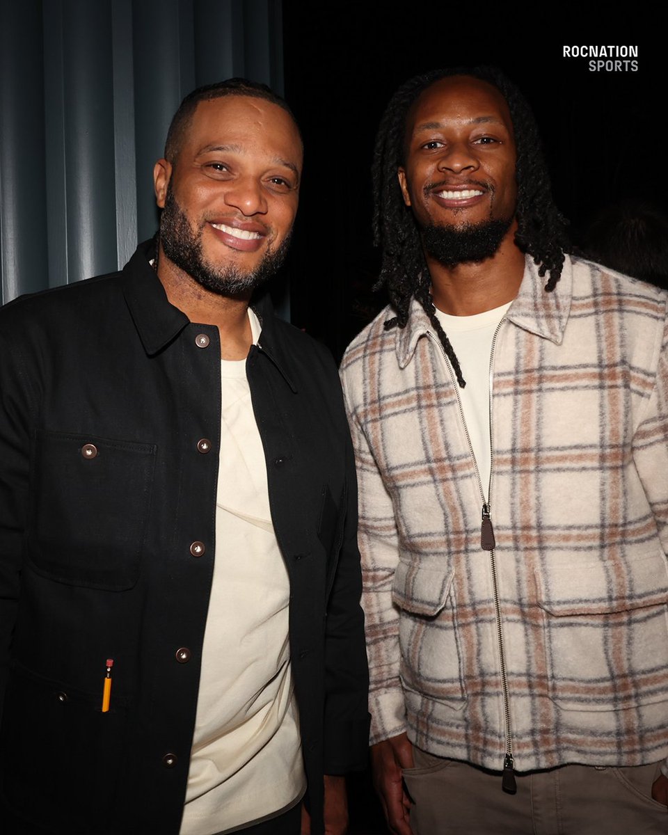 RocNationSports's tweet image. .@TG3II at the Roc Nation Super Bowl LX Pre-Party