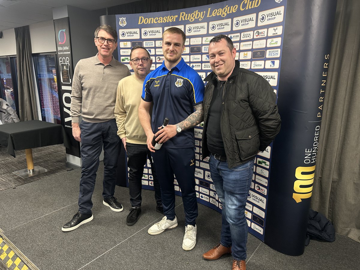 Doncaster RLFC tweet media