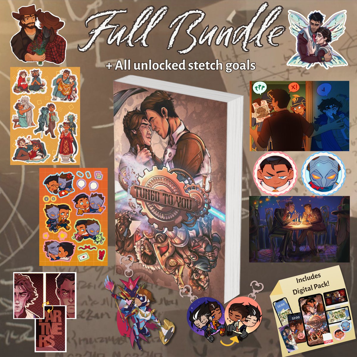 Tuned To You: A Jayvik + VikJayce Zine tweet media