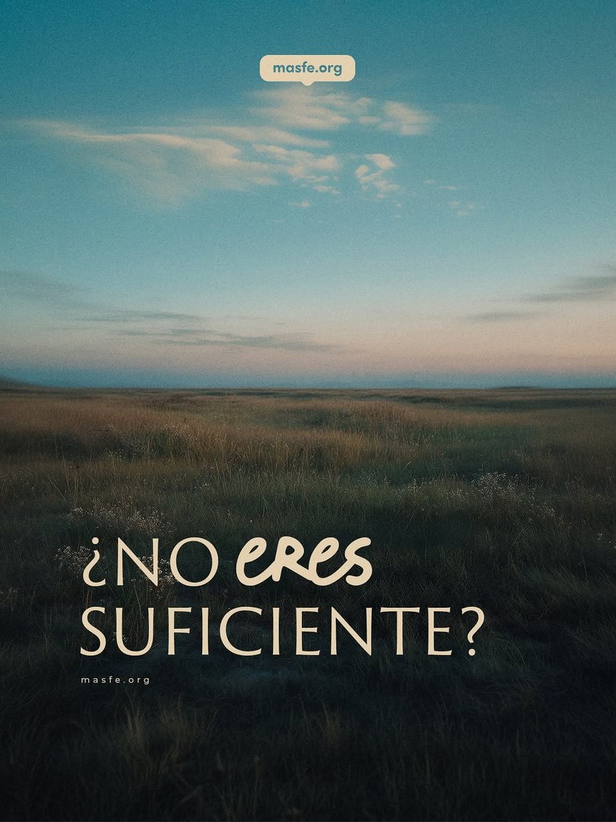 Masfe_org's tweet photo. El problema no es que valgas poco, solo necesitas ponerte en las manos correctas.
Recuerda que con poco Cristo hizo milagros, imagina lo que puede hacer contigo si te acercas a Él 💜
#masfe #cristianos #enseñasdelabiblia #confiaenDios https://t.co/9zhGxoNIxe