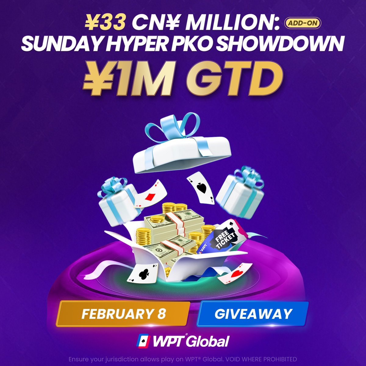 WPT Global tweet media