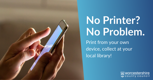 AmberSupport's tweet photo. We know access to simple services can remove real barriers to independence, pleased to hear about Worcestershire Libraries Print Your Way. Send documents from your phone tablet or laptop and collect from any library within 24 hours.
#InclusioninAction #LocalLibraries #bromsgrove https://t.co/lGi2IYpP8C